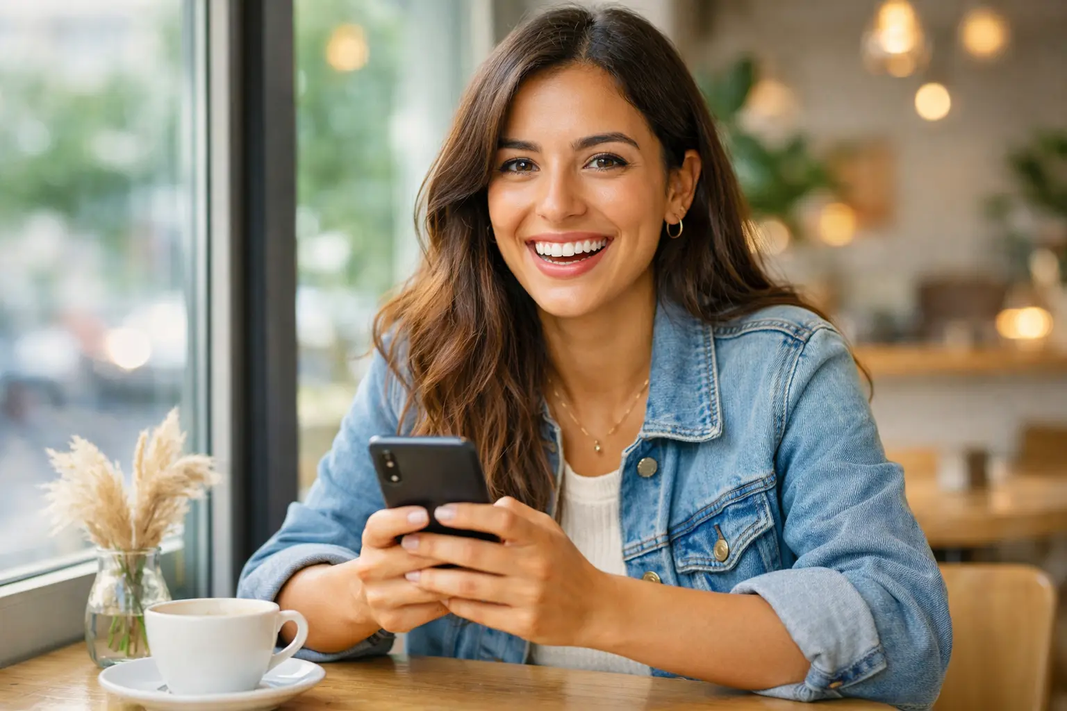 Usuario celebrando bonificación en apuesta de tenis con smartphone
