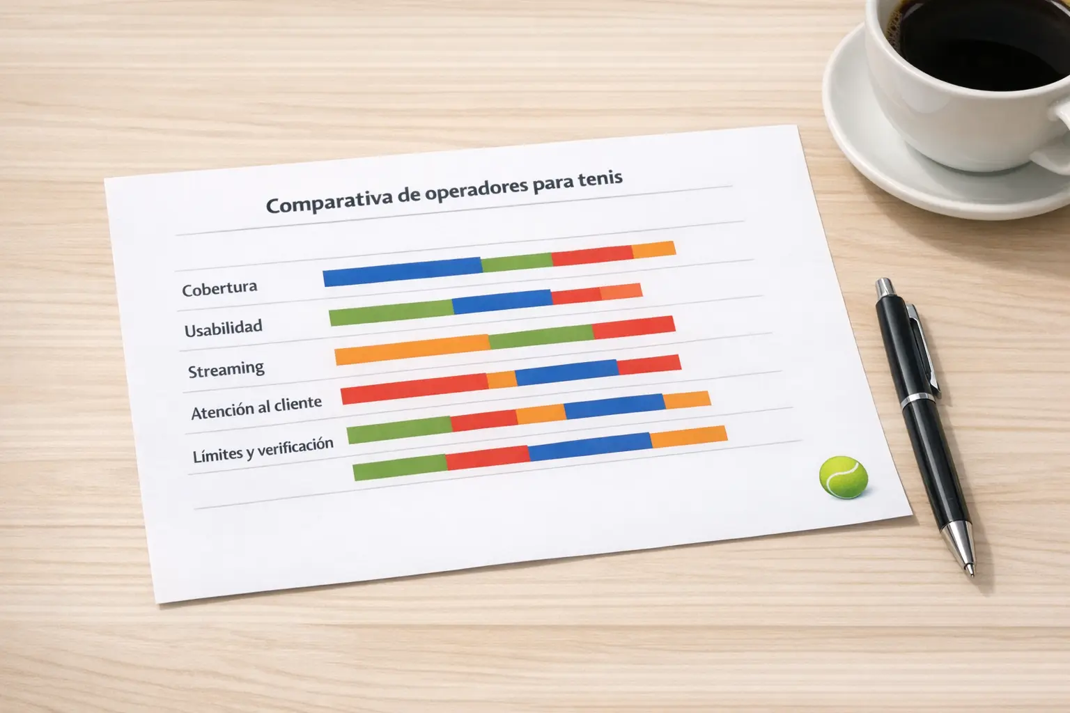 Documento con análisis comparativo de cuotas de diferentes operadores